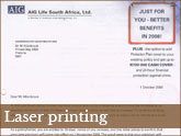 High quality laser printing